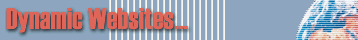 Dynamic Websites