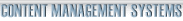 Content Management Systems